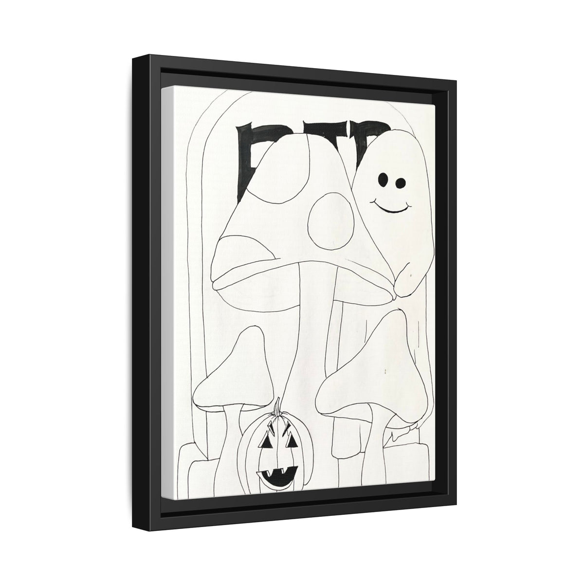 Matte Canvas, Framed (Multi-color)