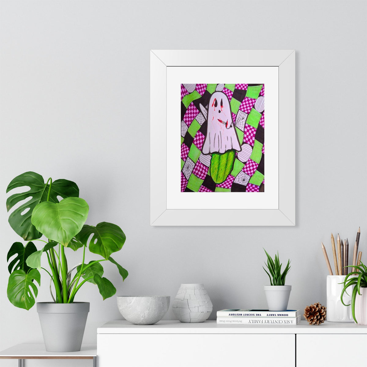 Framed Vertical Poster