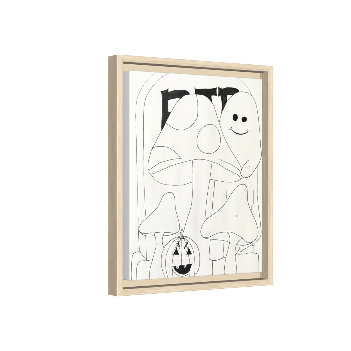 Matte Canvas, Framed (Multi-color)