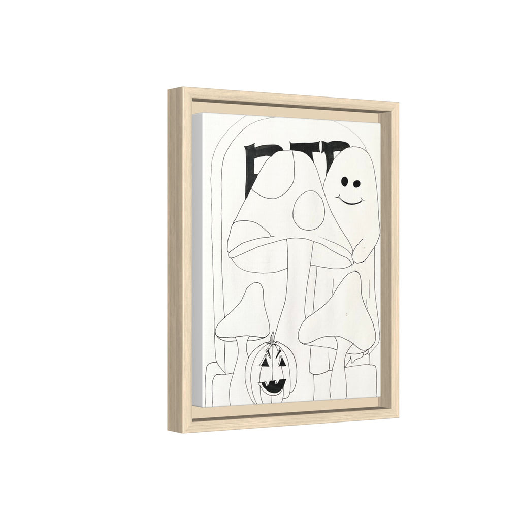 Matte Canvas, Framed (Multi-color)
