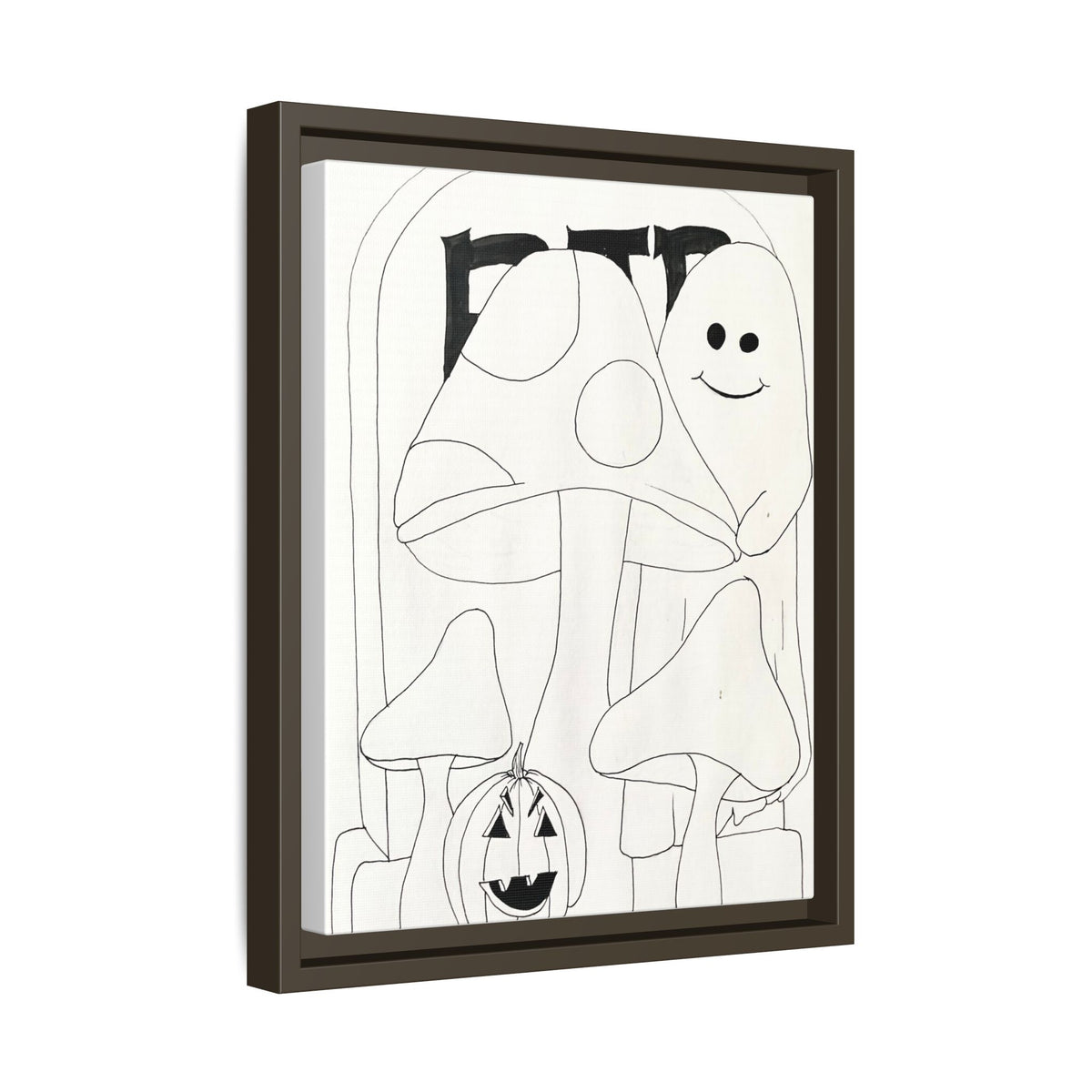 Matte Canvas, Framed (Multi-color)
